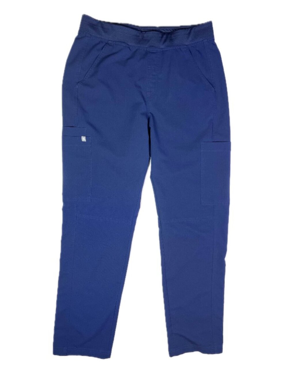 FIGS Men's Size M Navy Blue Axim Cargo Scrub Pants Pull-On